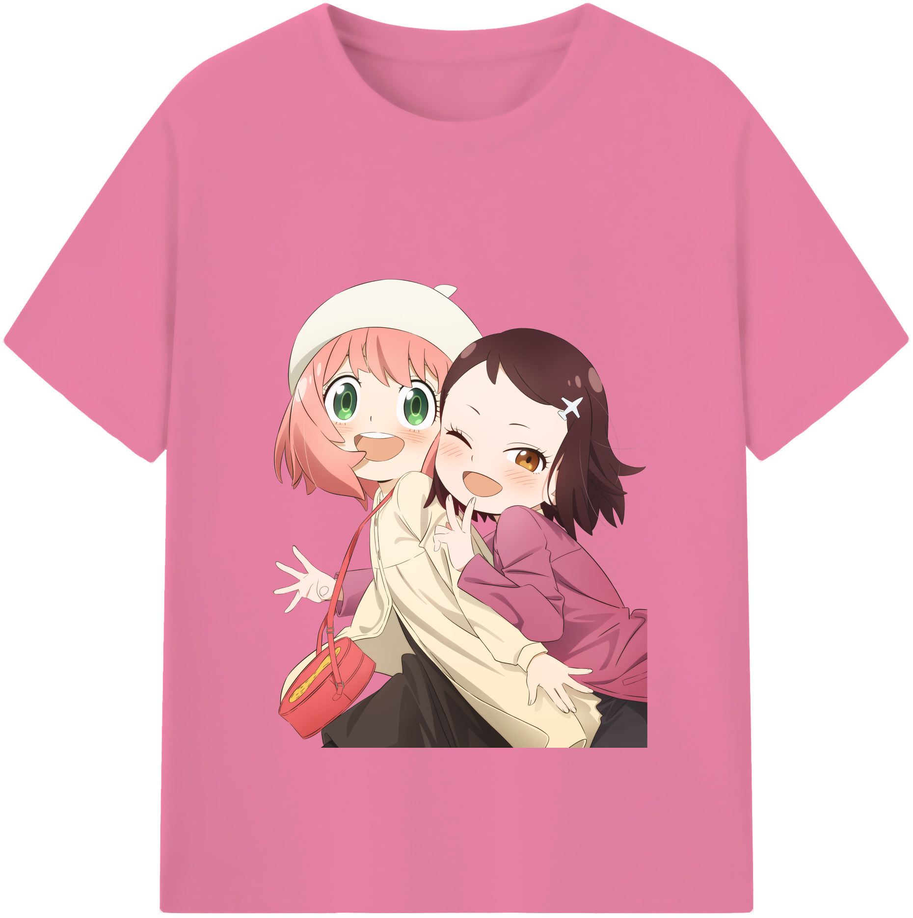 （画像用） SPY×FAMILY间谍家家酒 綿100％半袖Tシャツ（フロントプリント）